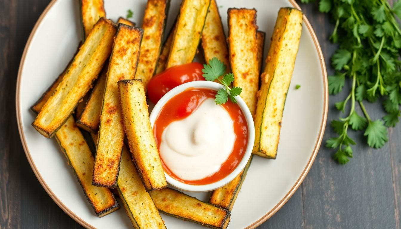 Cover image about air fryer zucchini fries