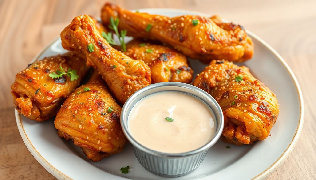 Cover image about air fryer chicken drumsticks