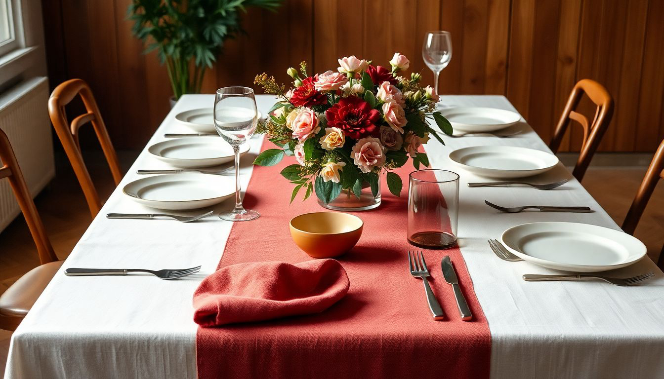 Cover image about table decoration