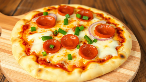 Thumbnail image about air fryer pizza