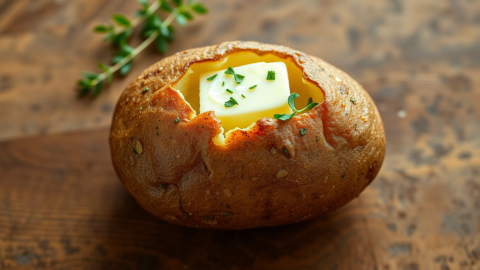 Thumbnail image about air fryer baked potato