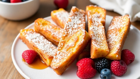 Small cover image for Easy Air Fryer French Toast Recipe