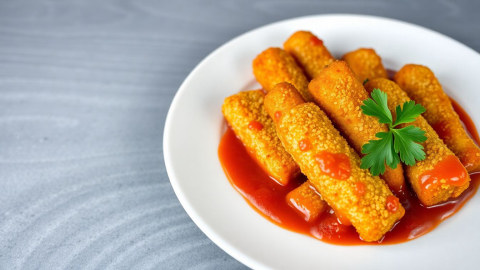 Thumbnail image about air fryer mozzarella sticks