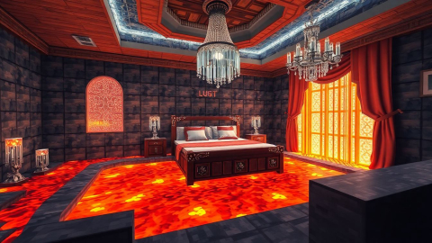 Small cover image for The Minecraft Interior Design Extravaganza: Where Pixels Meet Pretension