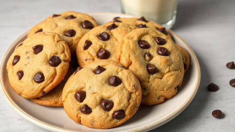 Small cover image for Easy Air Fryer Chocolate Chip Cookies Recipe