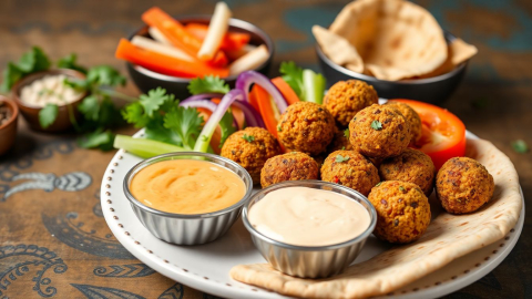 Small cover image for Air Fryer Crispy Falafel Recipe - Healthy and Delicious