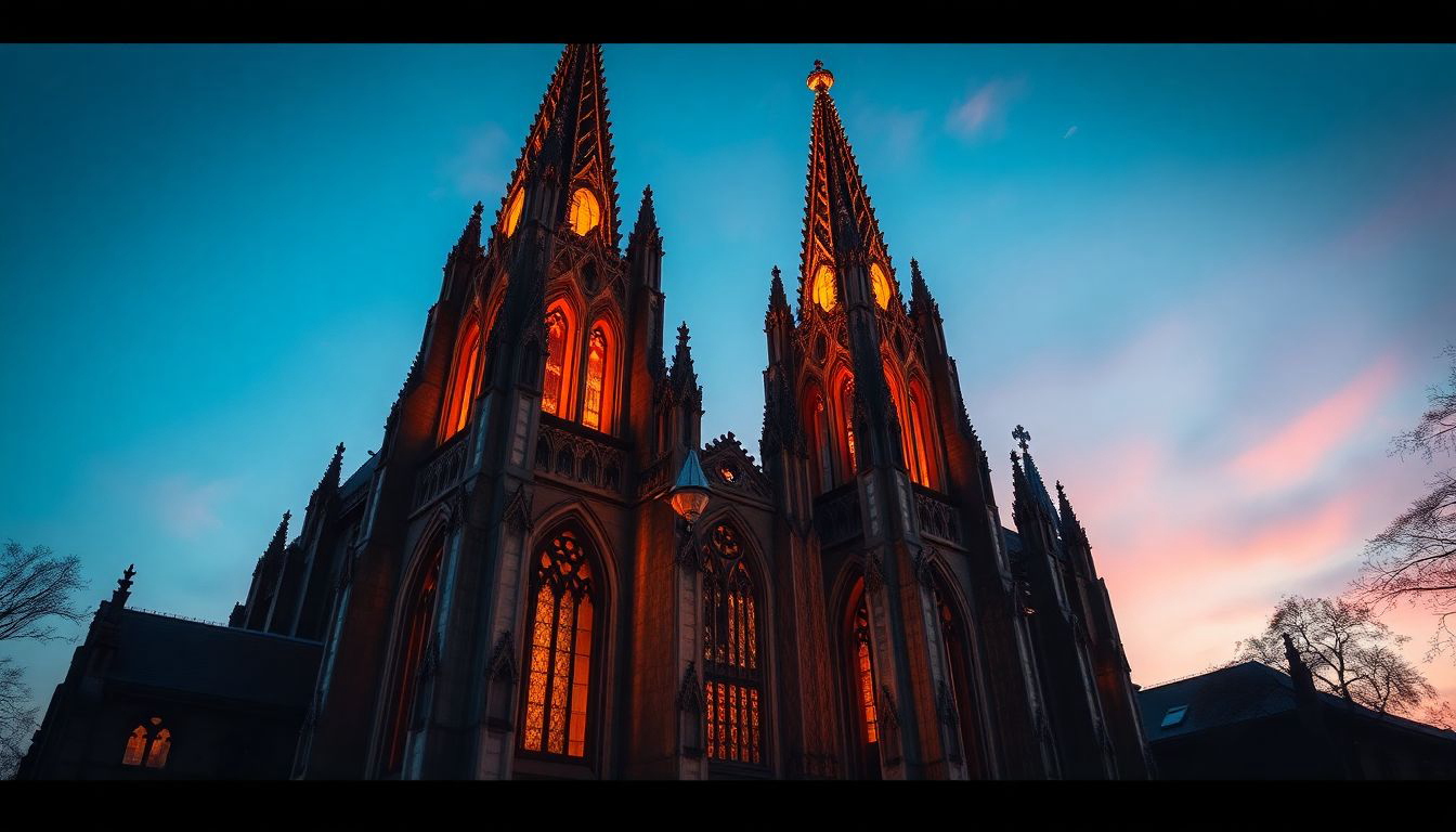 Cover image about gothic architecture