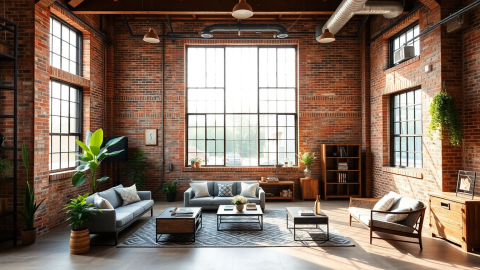 Thumbnail image about industrial interior design